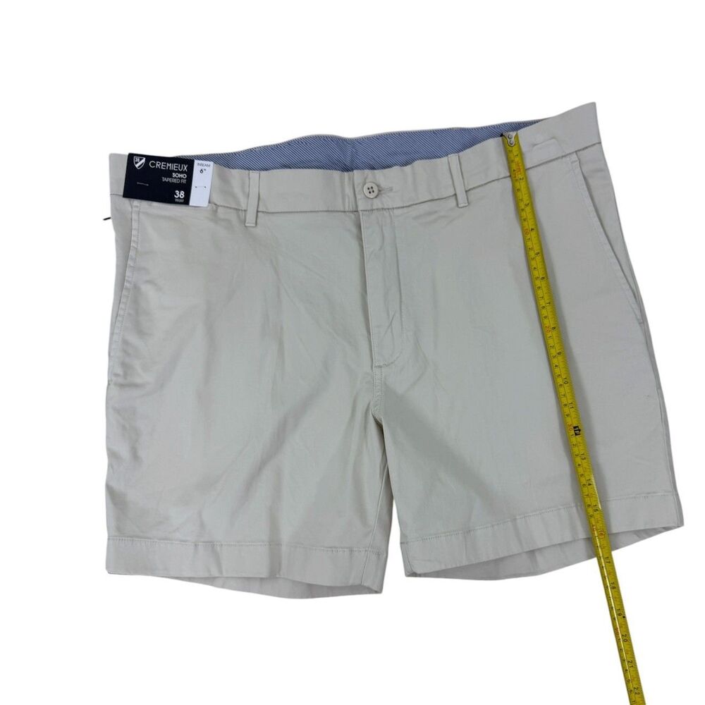 Cremieux Men's Classic Cream Shorts Size 38 NWT Brand New With Tags - Picture 5 of 7